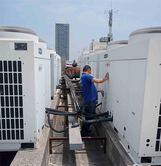 皋兰中央空调制热和不制冷系统维修方法